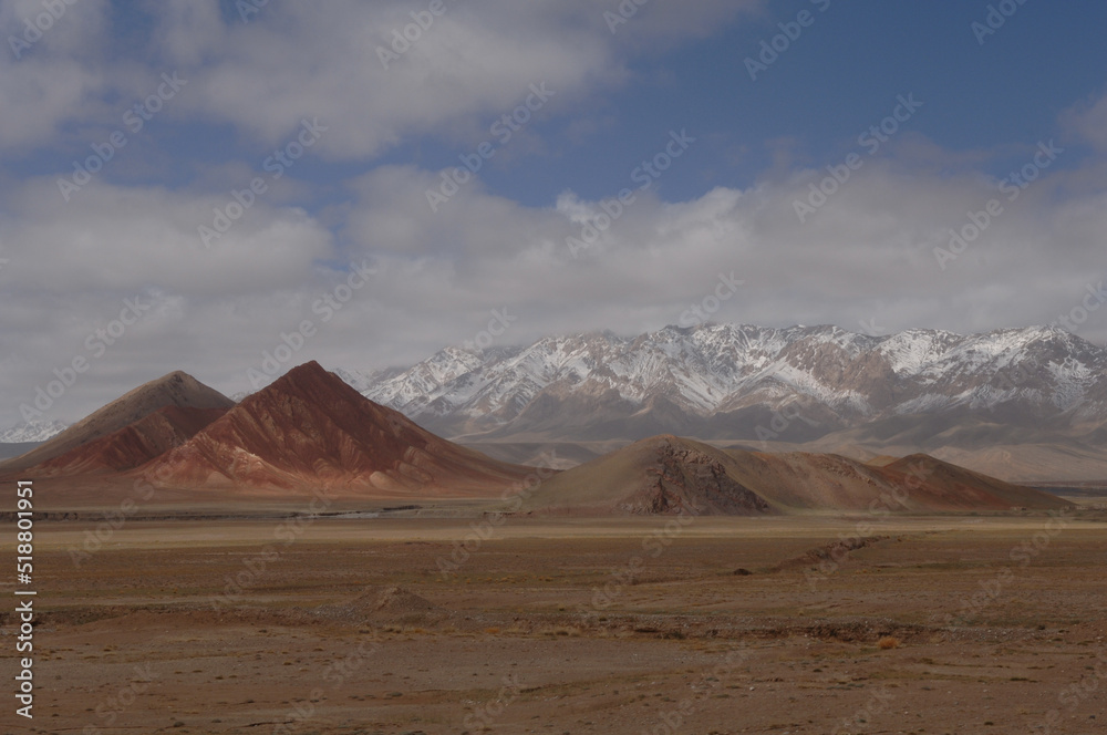 Mountainous area in Uzbekistan