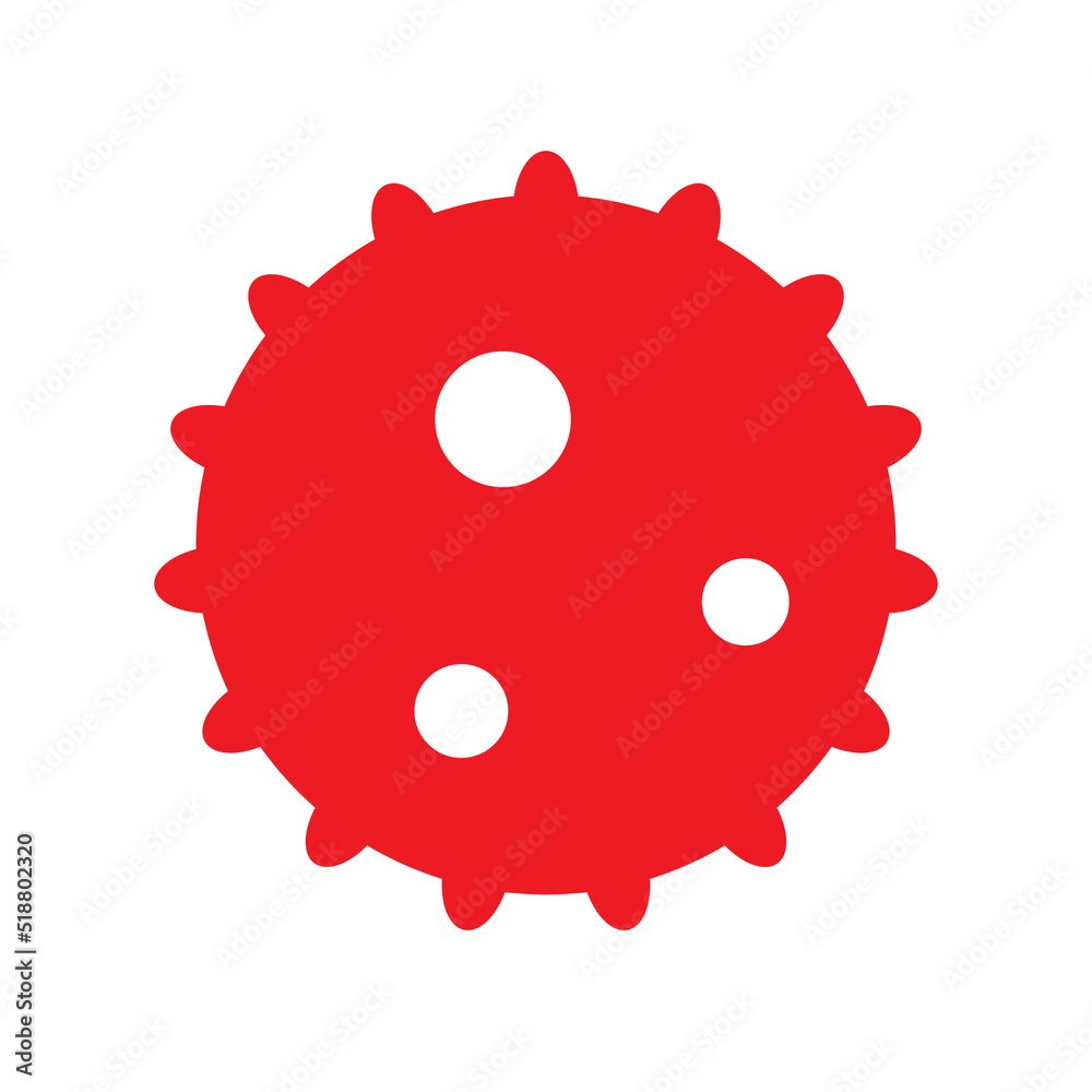 Virus and covid icon. Flat graphic design. Symbol on white background. Vector illustration. EPS10. Virus and covid icon. Flat graphic design. Symbol on white background. Vector illustration. EPS10.