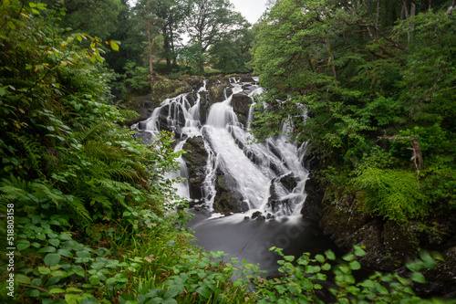 Rhaeadr Ewynnol Swallow Falls Waterfall photo