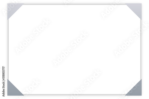 rectangle white note
