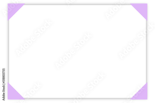 rectangle white note
