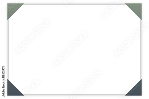 rectangle white note
