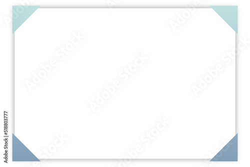 rectangle white note
