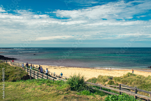 Beach and fence in Collaroy