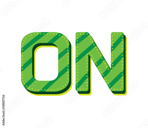 catchword on icon