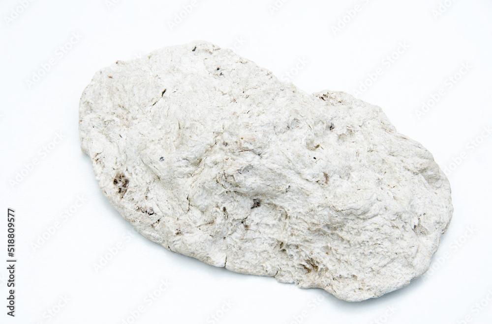 limestone over white background limestone over white background