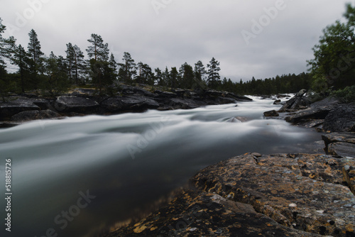 Wilder Fluss in Norwegen
