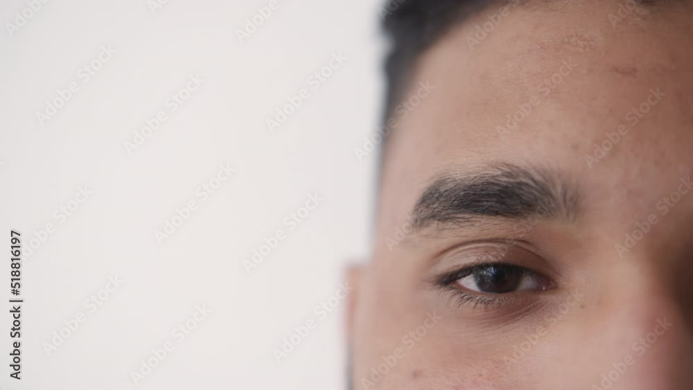 Vision correction. Eye care. Eyesight ophthalmology. Cropped closeup of