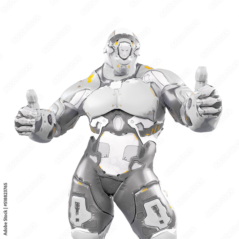 future soldier is okay on white background
