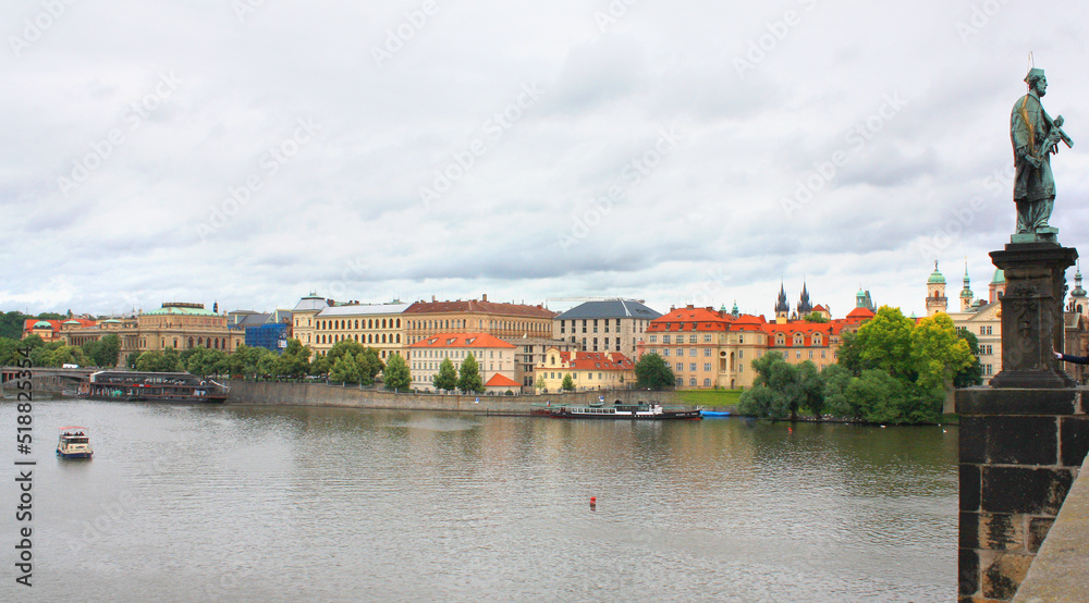 Panorama with red roofs in Prague, Czech Respublic
Panorama with red roofs in Prague, Czech Respublic