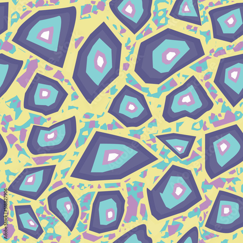 Vector seamless pattern. Abstract colorful texture. Background ideal for wrapping paper, wallpaper and textiles.	