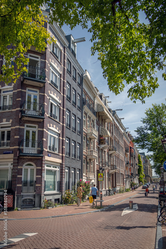 amsterdam city canal houses