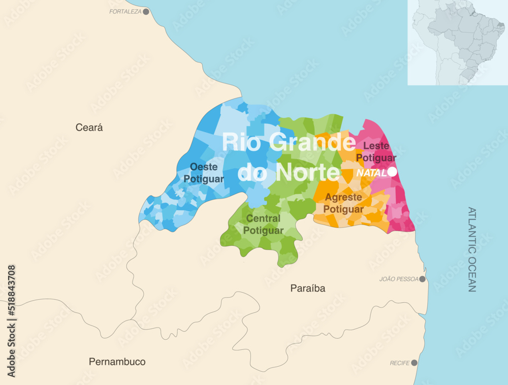 Mapa Do Vetor De Portugal Com Cidades E Os Rios Principais