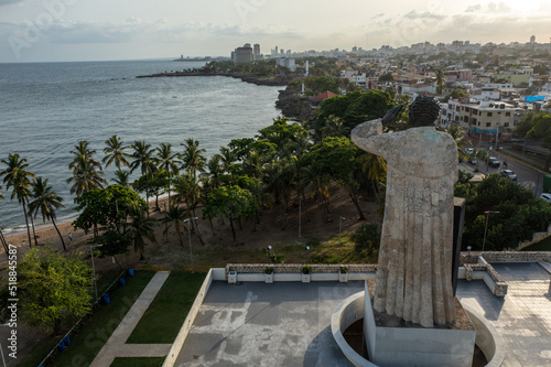 Monumento a Fray Anton de Montesinos  Santo Dominigo  Republica Dominicana.
