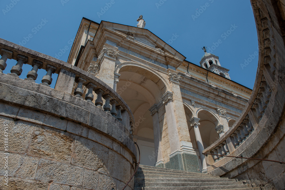 The basilica of Santa Maria Assunta in Clusone