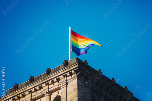 Bundestag Regenbogenflagge CSD