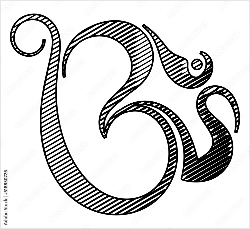 Aum (Om) The Holy Motif M_2207001 Aum (Om) The Holy Motif M_2207001