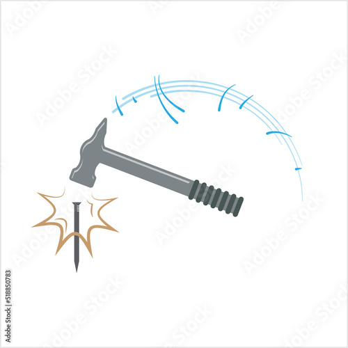 Hammering A Nail M_2207001