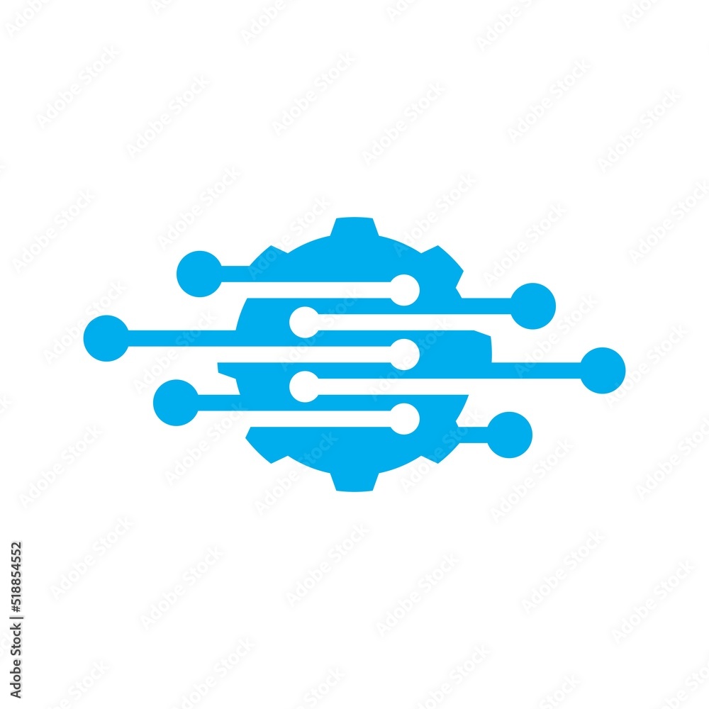Technology logo images illustration Technology logo images illustration
