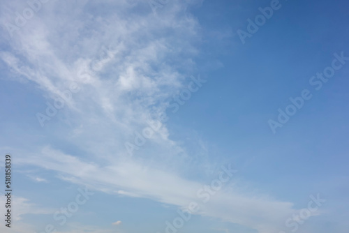 blue sky with clouds