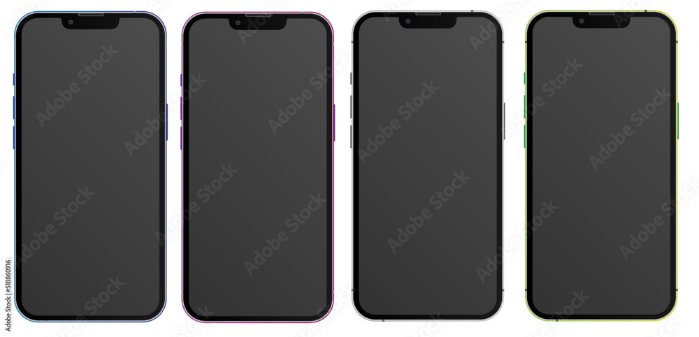 Smartphone Vector Models / Ai Illustrator Smartphone Vector Models / Ai Illustrator
