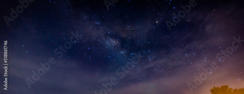 milky way , night stars for background, stars in the night sky.