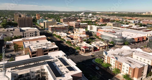 Over Ogden Main Street City Center Downtown 4K UHD photo