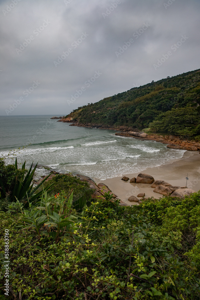 beach at the coast of brazil