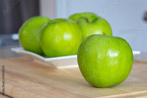 Green apples