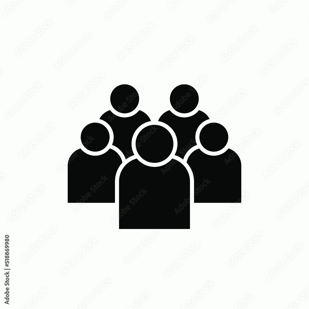 Team Icon - Vector, Sign and Symbol for Design, Presentation, Website or Apps Elements. Team Icon - Vector, Sign and Symbol for Design, Presentation, Website or Apps Elements.