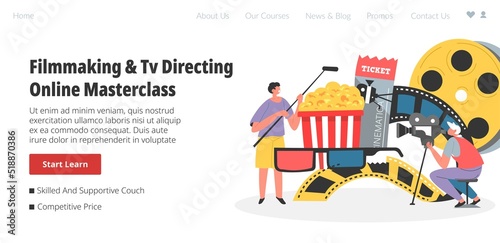 Filmmaking and TV directing online masterclass