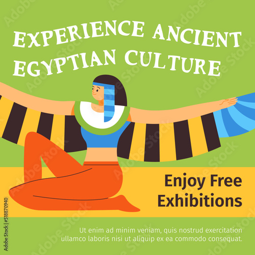 Experience ancient Egyptian culture, enjoy free