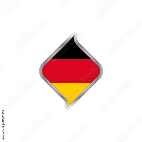 Free Download Germany flag sticker isolated design - GFXLoad