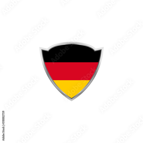 Germany flag shield design vector Free Download Germany flag shield design vector - GFXLoad