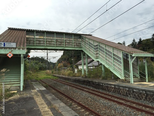 福島の放置された駅