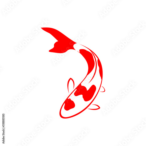 koi fish logo