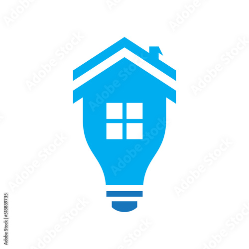 Smart house logo images illustration © patmasari45