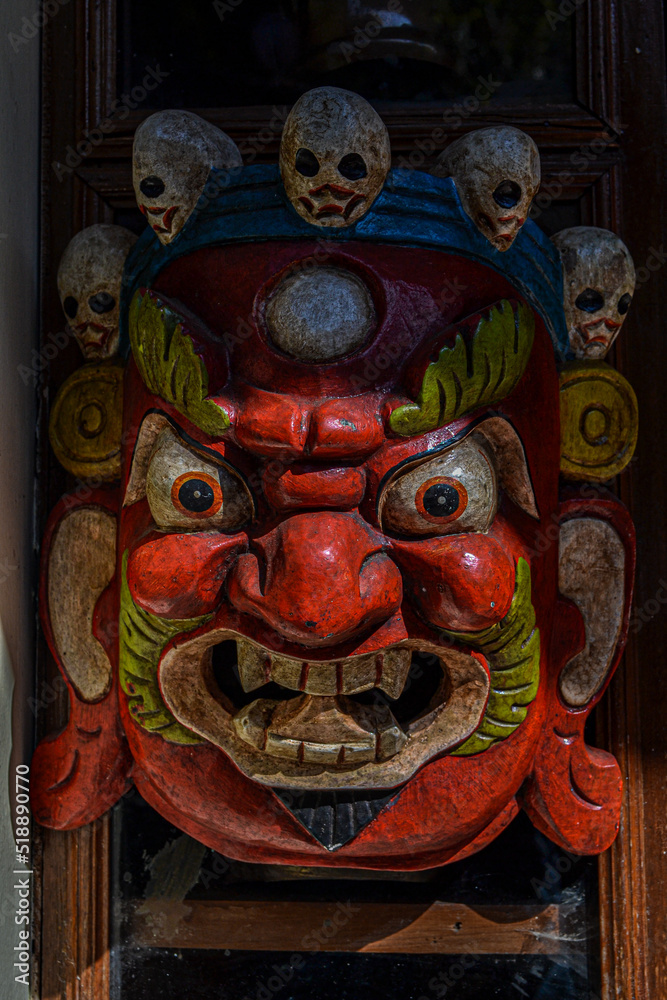 The Mask. This photo was taken near Rumtek Monastery, Sikkim on the 17th of December 2021