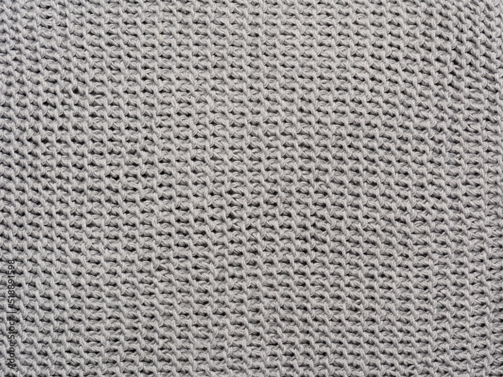 The pattern of a knitting