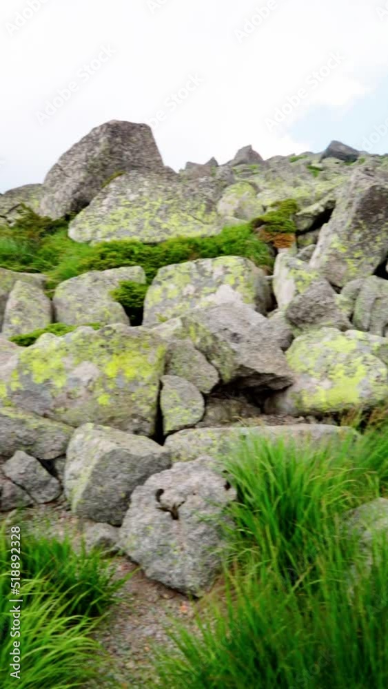 Close-up of big rocks in the mountain Close-up of big rocks in the mountain