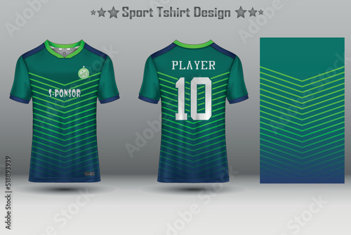 Soccer jersey mockup abstract geometric pattern sport t-shirt design