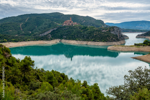 The Santuario de Torreciudad, a Marian shrine in Aragon, Spain, built by Josemaria Escriva, the founder of the Opus Dei. photo
