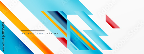 Dynamic lines background. Wallpaper for concept of AI technology, blockchain, communication, 5G, science, business and technology