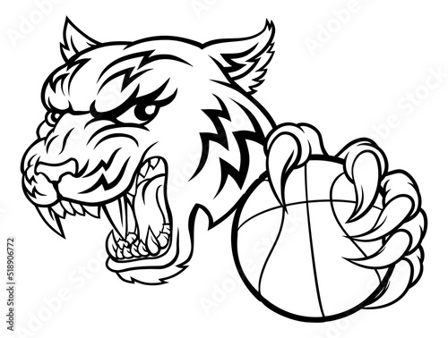 Tiger Baketball Player Anim...