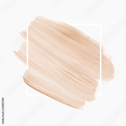 Logo brush watercolor paint background vector. Perfect design for headline and sale banner. 