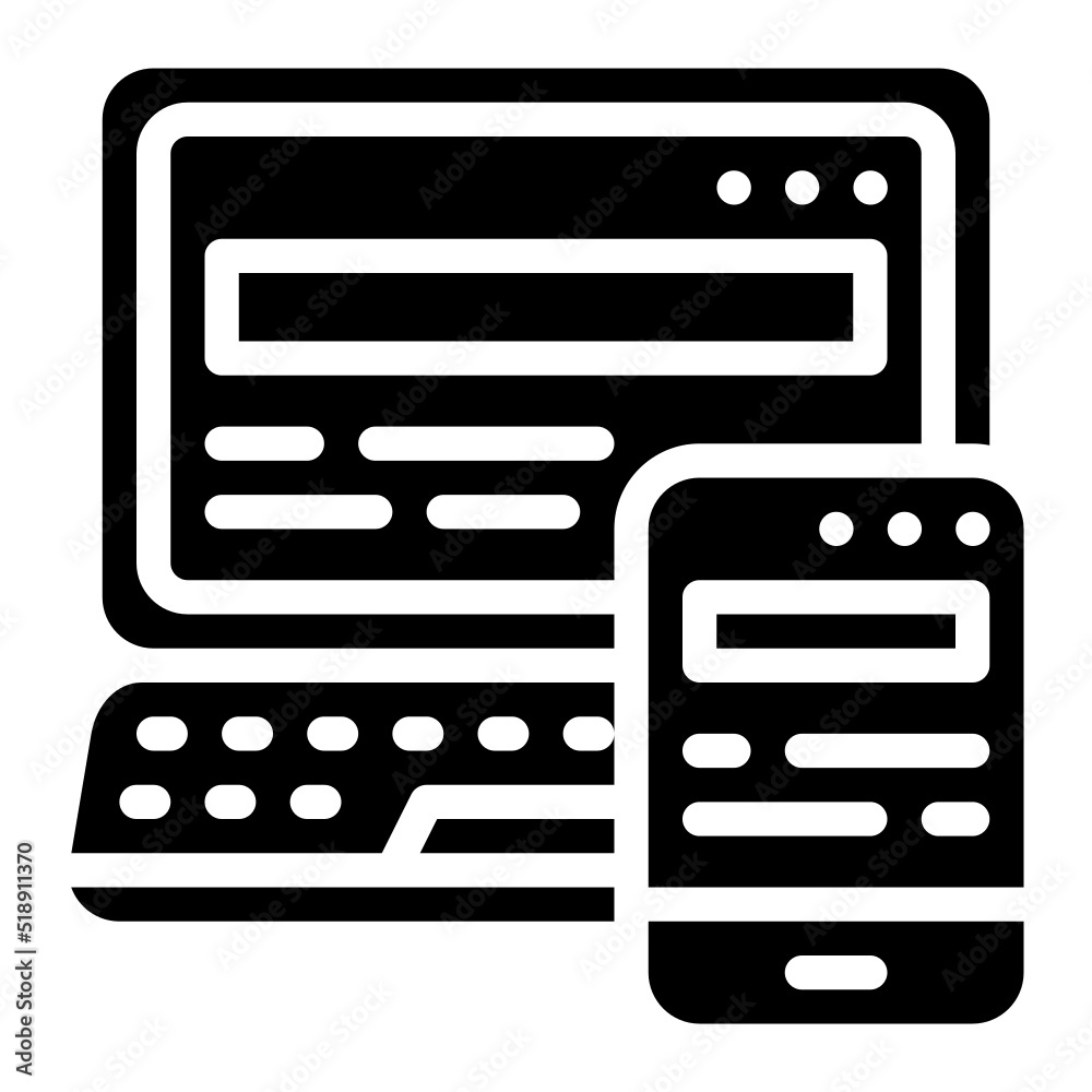 responsive glyph icon responsive glyph icon