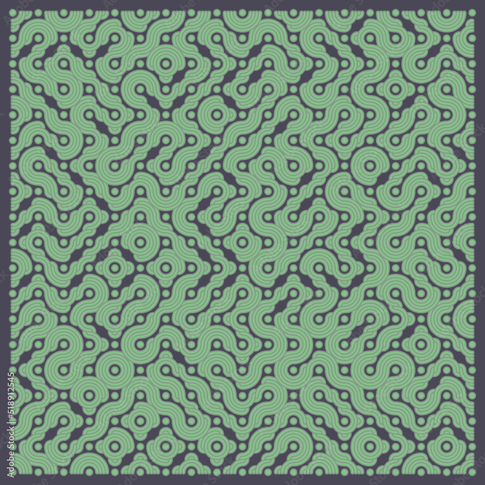 Color truchet tiling connections illustration Color truchet tiling connections illustration