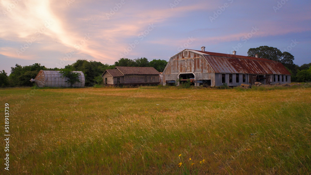 Farm, Barns, Texas, American Farm, American Barns