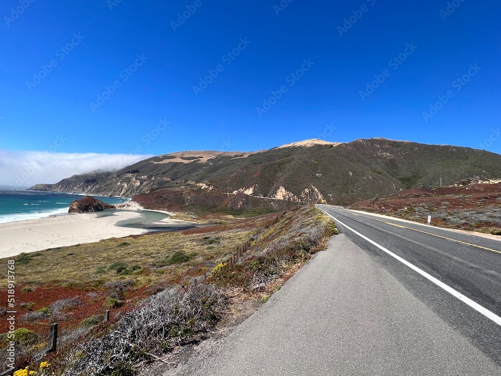 Highway 1 Coastline California USA Highway 1 Coastline California USA
