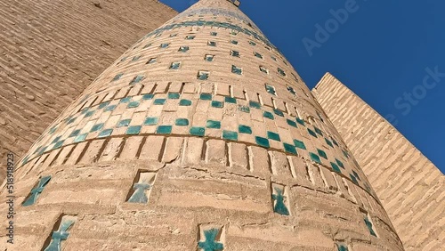Ancient architecture of the Uzbek city of Khiva.